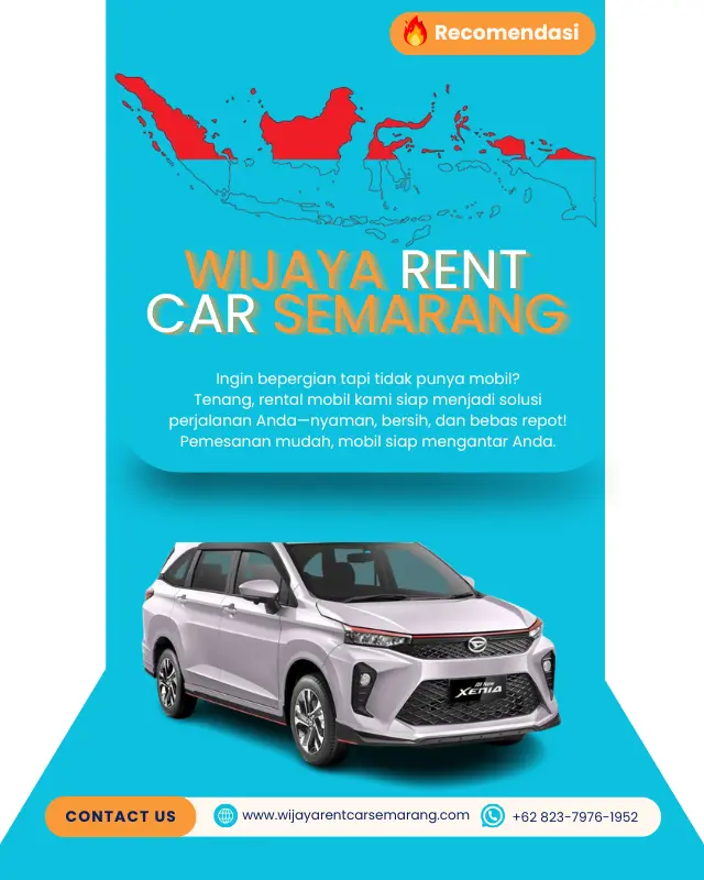 Rental Toyota Avanza Matic di Semarang & Bandara Jenderal Ahmad Yani - Armada Keluarga 7-Seater